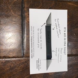 Black limited edition loopy for Loopy cases